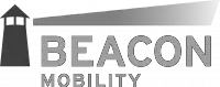 Beacon Mobility logo, SilverXis client in the transportation industry
